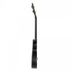 Cascha Ukulele  Koncertowe Carbon Fibre Set Black HH 2258 